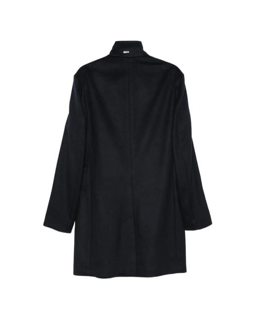 Boss Black Hyde Single-Breasted Coat for men