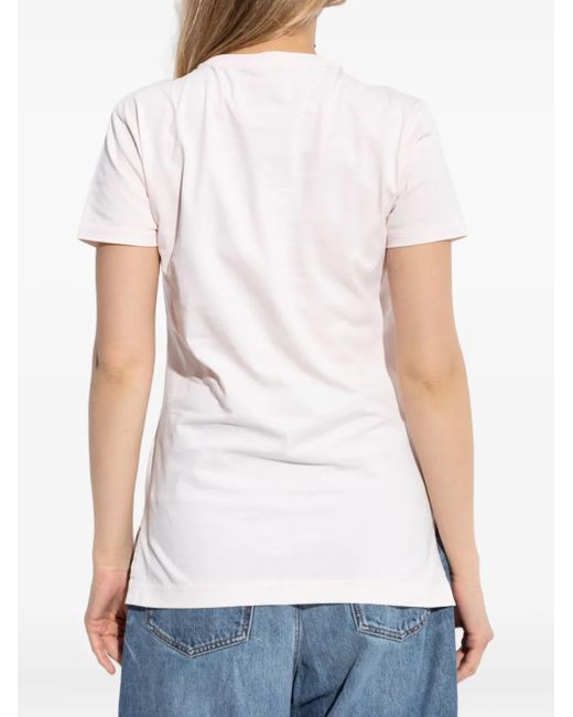 T-Shirt À Motif Orb Peru Brodé Vivienne Westwood en coloris White
