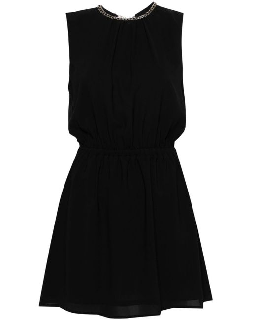 Robe à détail de chaîne Liu Jo en coloris Black