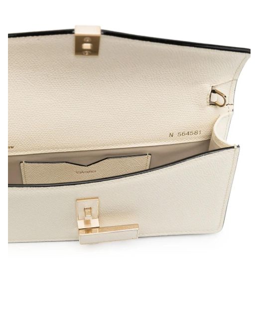 Bolso de mano Iside Valextra de color Natural