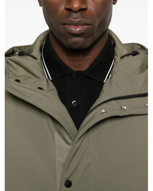 Stone Island Green Jackets for men