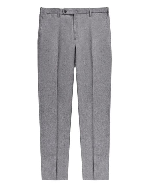Incotex Flanellen Broek in het Gray voor heren