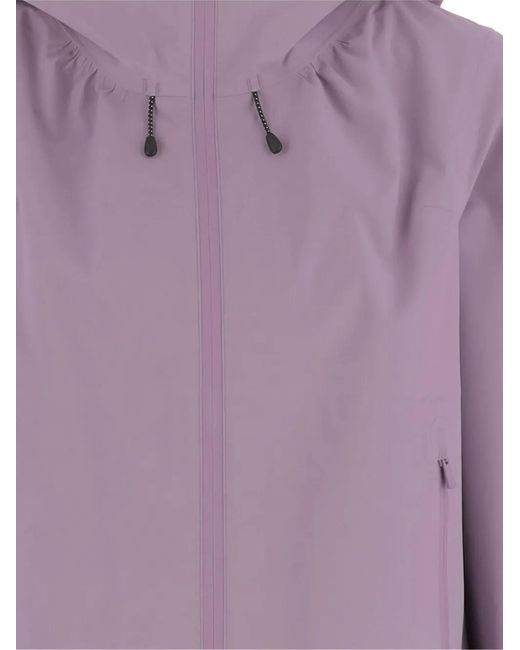 Save The Duck Purple Hooded Jacket