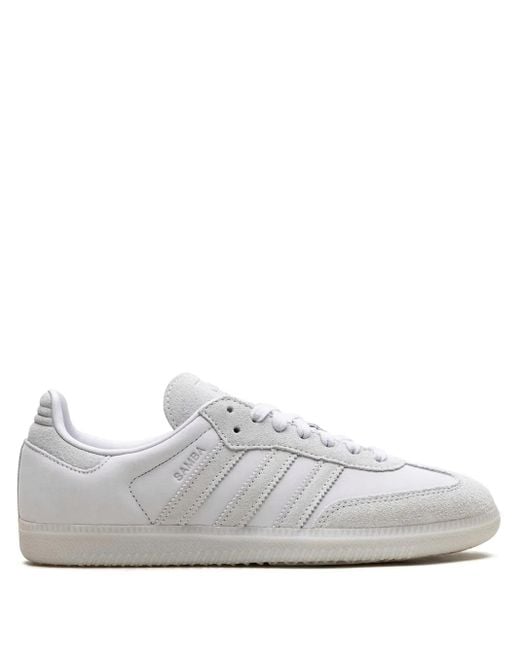 Adidas White Samba "Dash" Sneakers for men