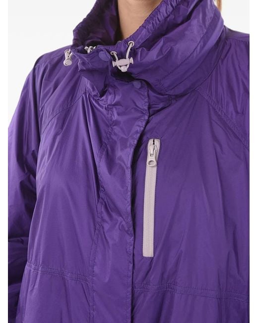 Woolrich Purple Dauphine Drawstring Jacket