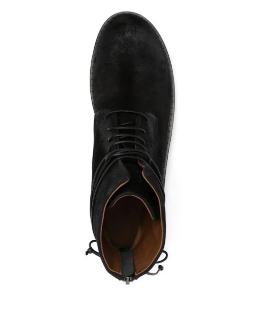Marsèll Black Parrucca Combat Boots for men