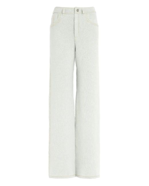 Barrie White Five-Pocket Knitted Trousers