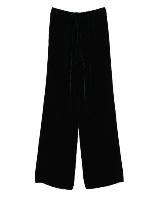 Antonelli Black Elasticated-Waist Pants