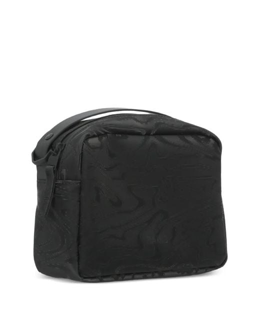 Rains Black Box Shoulder Bag