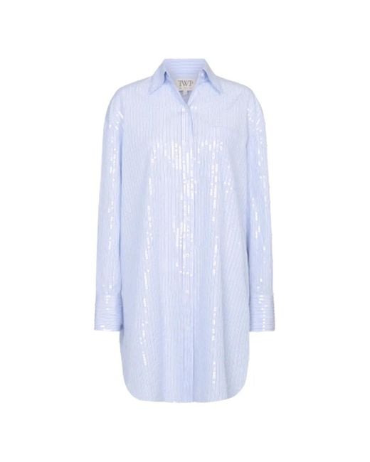 Twp Blue Shirt Big Joe Dress