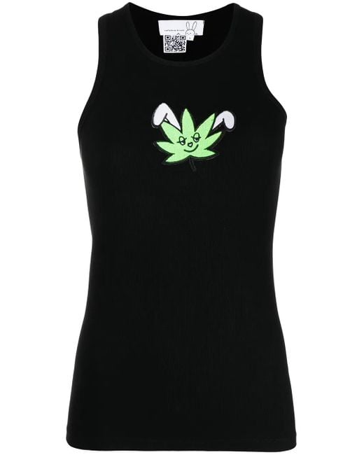 Natasha Zinko Hemd Met Logoprint in het Black
