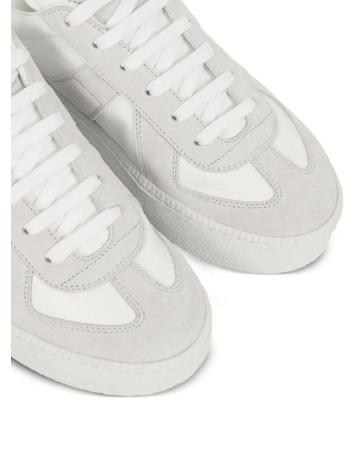 Maison Margiela White Replica Wedge Sneakers