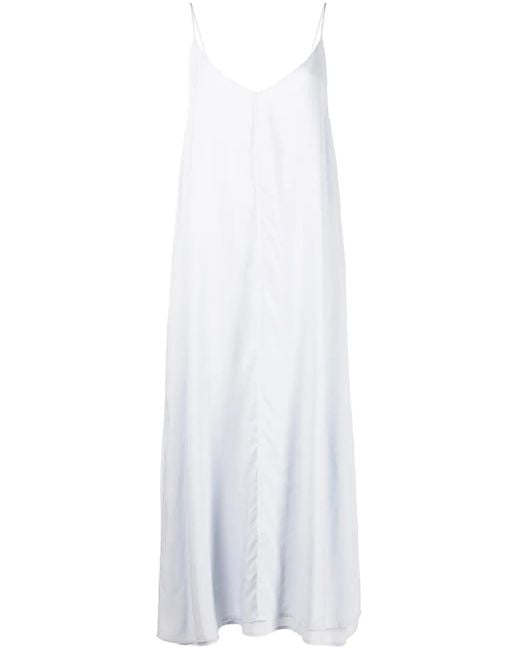 Voz ダブルレイヤー スリップドレス White