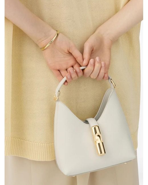 Furla White Mini Iride Mini Bag