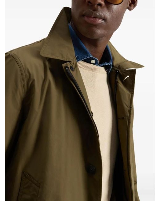 Woolrich Green City Trench Coat for men