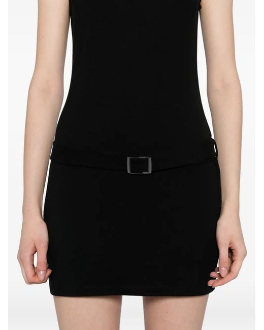 Reformation Black Jemma Dress