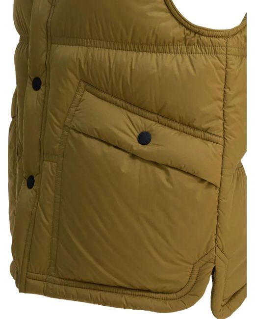 Moncler Green "Aul" Sleeveless Jacket for men