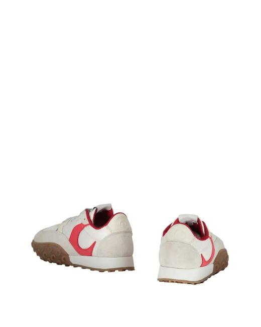 MARINE SERRE Pink Leather Sneakers for men