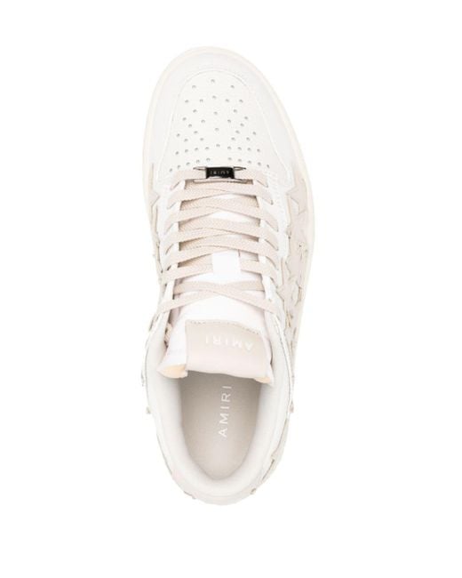 Amiri Stars High-top Sneakers in het White