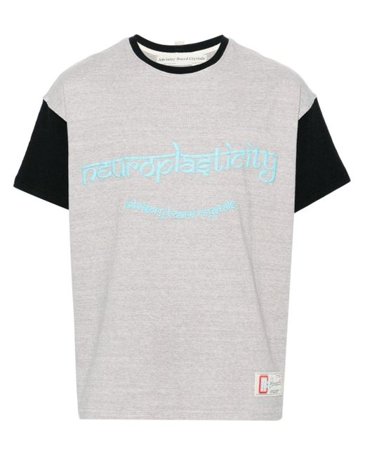 Advisory Board Crystals Gray Neuroplasticity Mélange T-shirt for men