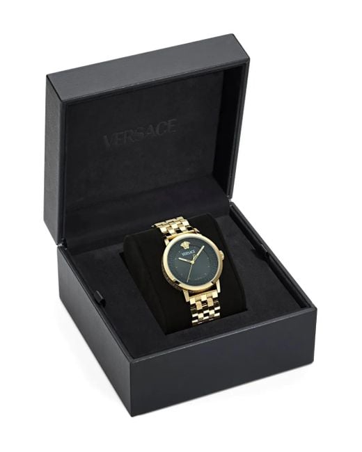 Versace Metallic Stainless Steel 40Mm for men