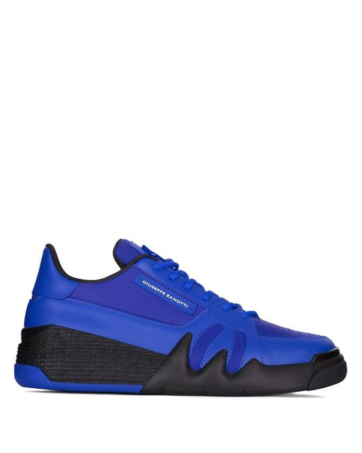 Giuseppe Zanotti Blue Talon Sneakers for men