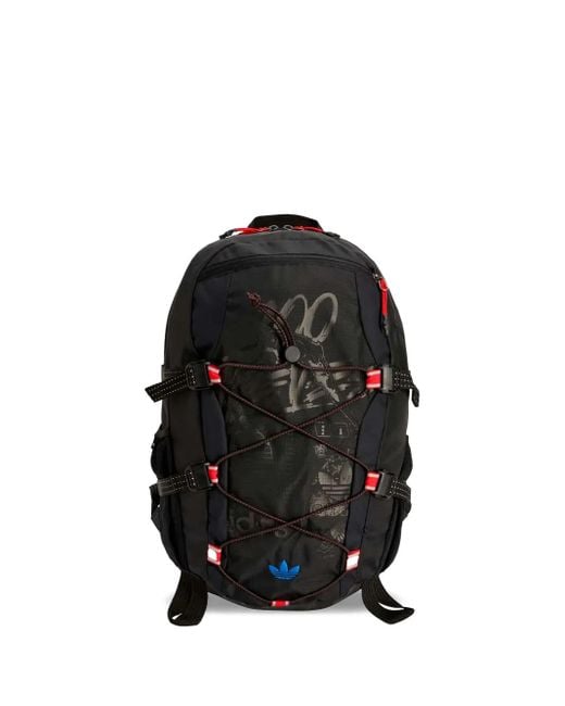 Adidas Black X 100 Thieves Panelled Drawstring Backpack