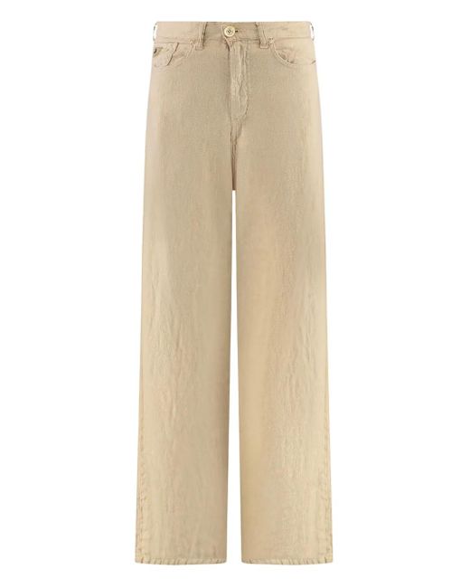 Lois Natural Marlene Linen Trousers