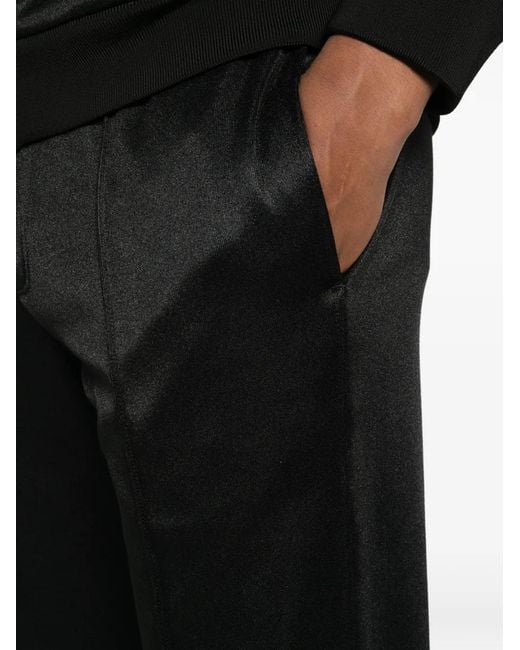 Valentino Garavani Black Drawstring Track Pants for men
