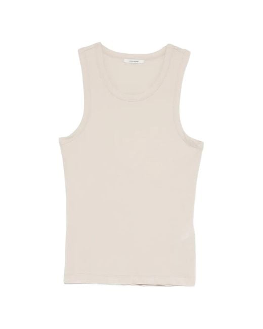 Entire studios White Sleeveless Vest Top