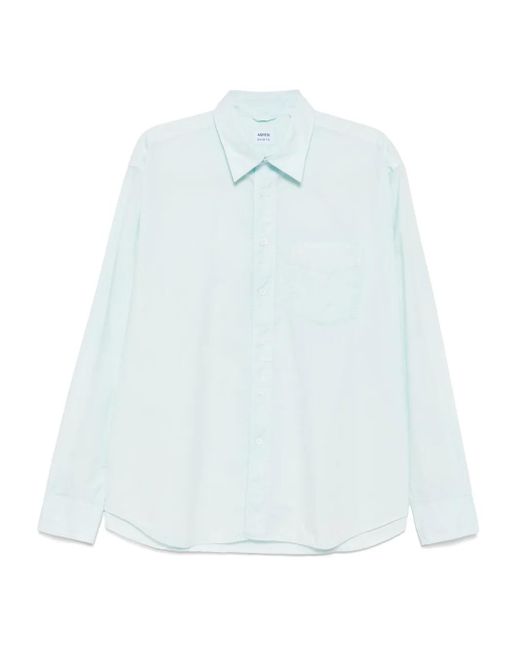 Aspesi Blue Camicia Fred Shirt for men