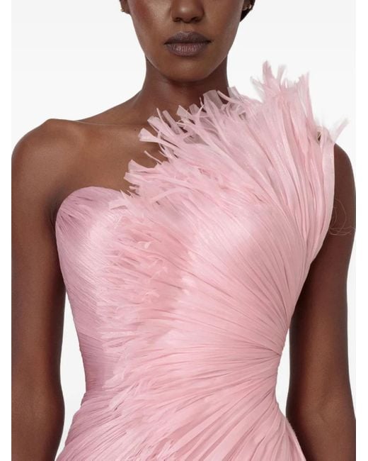 Vestido largo Winnona IRIS SERBAN de color Pink