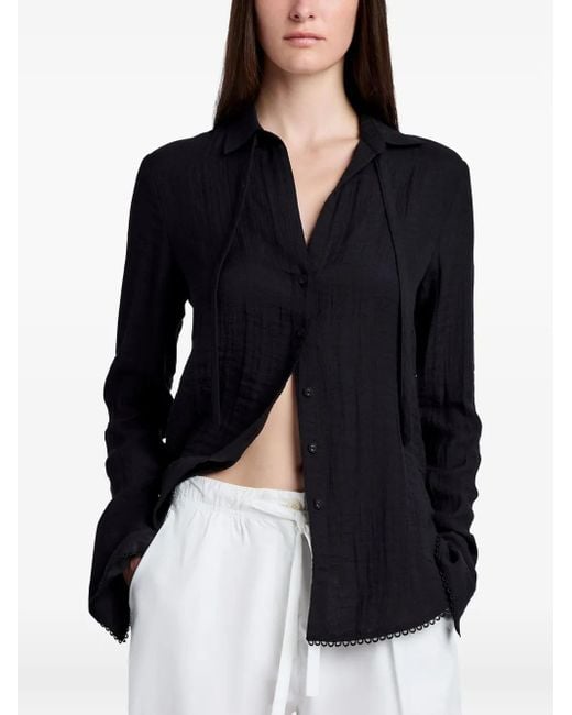 Proenza Schouler Blue Cami Shirt