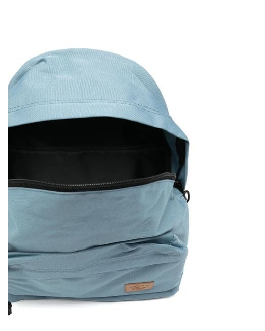 Lacoste Blue Logo-Patch Backpack for men