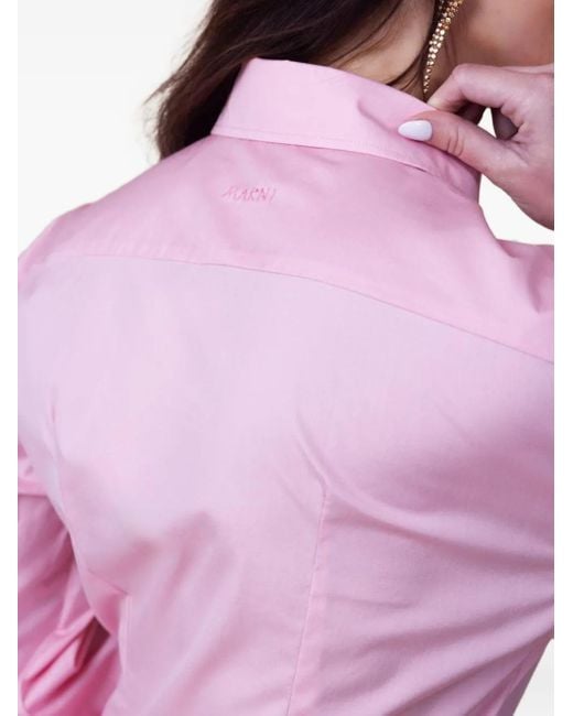 Marni Pink Long-Sleeve Button Shirt