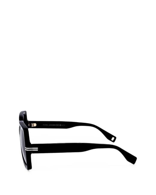Marc Jacobs Blue Square-Frame Sunglasses