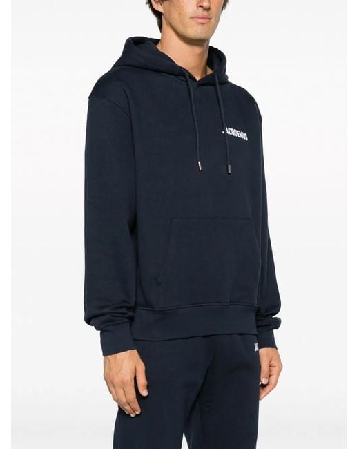 Jacquemus Blue Le Sweatshirt Hoodie