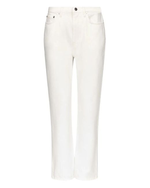 Loulou de Saison White Jude Lds Jeans