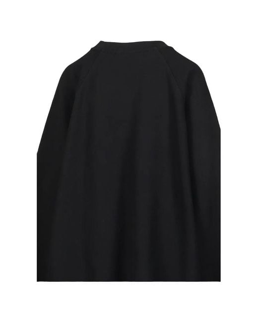 VAQUERA Black Star-Print Oversized Sweatshirt