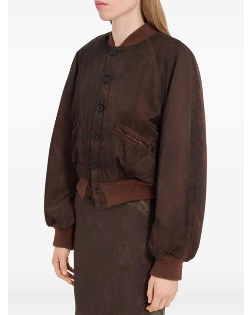 MM6 by Maison Martin Margiela ボンバージャケット Brown