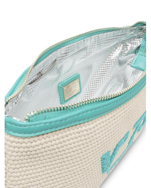V73 White Kosmetiktasche mit Logo