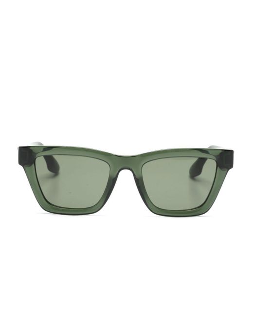 Victoria Beckham Green Wayfarer-frame Sunglasses