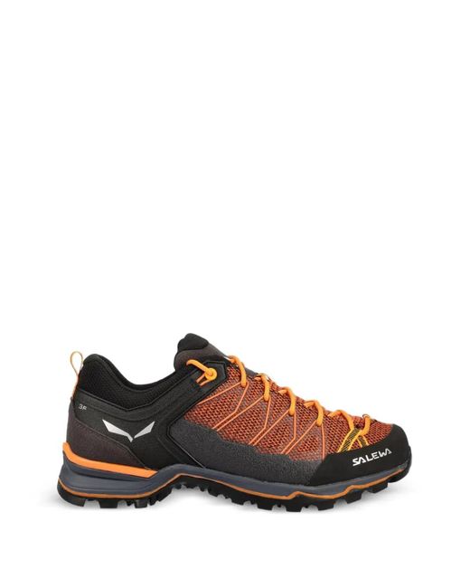 Salewa Brown Mtn Lace-Up Performance Trainers for men