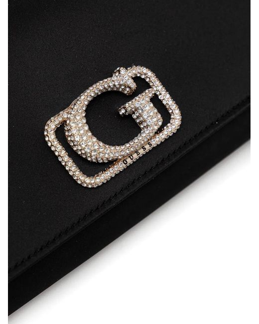 Guess Black Zalina Logo-Detail Tote Bag