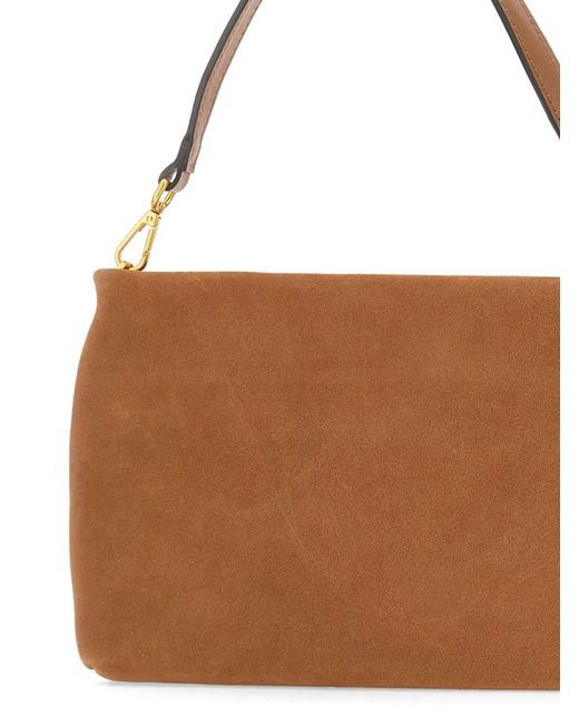 Gianni Chiarini Brown Brenda Top-Handle Shoulder Bag