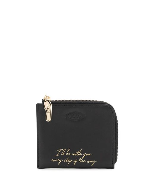 Portafoglio Con Borchie di Tod's in Black da Uomo