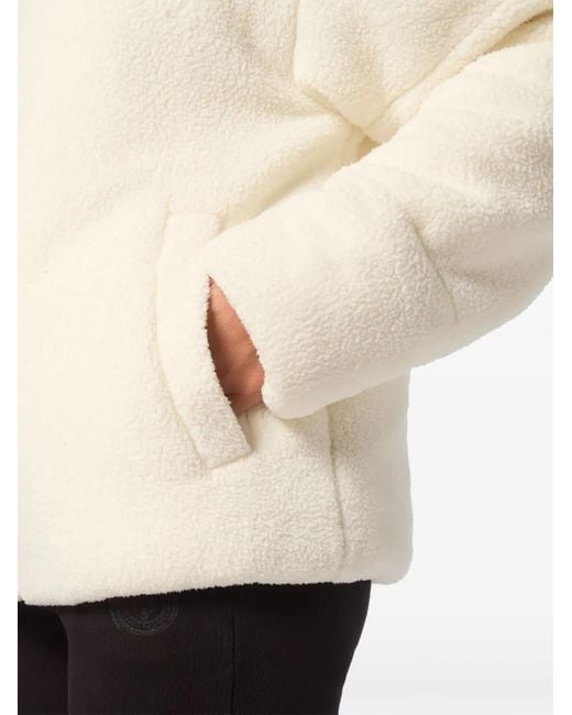 Philipp Plein Natural Sherpa Puffer Jacket