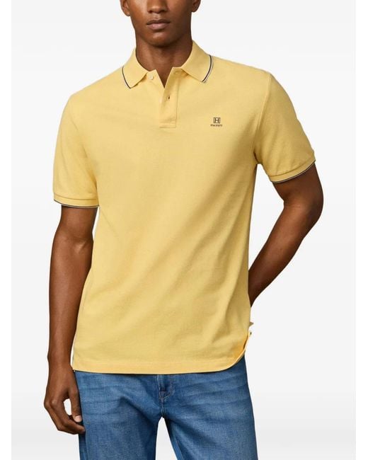 Hackett Yellow Heritage H Polo Shirt for men