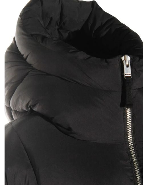 Thom Krom Blue Hooded Zip-Up Coat
