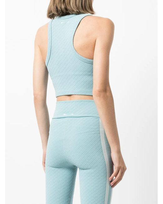 The Upside Blue Palma Leandra Tank Top